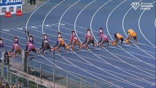 Mens 100m 2024 Rome Diamond League