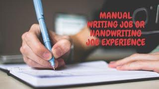 My Handwriting Job Experience  Manual home writing job review Malayalam