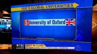 U.S. News & World Report ranks global universities