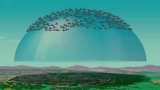 The Simpsons Movie 2007 Scene Trapped in Dome