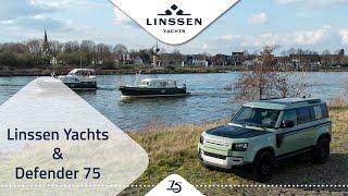 Linssen Yachts & #landrover #discovery - 75 years of #heritage 75 years of #innovation.