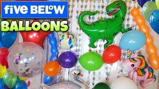 BALLOONS At Five Below Inflating Glow In The Dark Giant Confetti Weird #Balloon & Popping