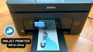 Unboxing Epson Workforce WF 2850 Wireless All-in-One Color Inkjet Printer  Quick Demo