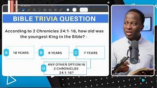 Bible Quiz from 2 Chronicles 241-16