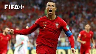 Cristiano Ronaldos Free Kick Goal vs Spain  2018 FIFA World Cup