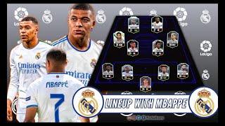 Real Madrid predicted lineup with Kylian Mbappe