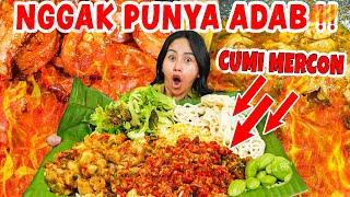 MUKBANG CUMI MERCON - NASI SEBAKOL SAMPE NANGIS KEJERRRRRR…