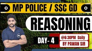 MP POLICE 2021  SSC GD 2021 Reasoning  Reasoning Classes  Reasoning Question  By Pawan Sir