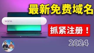 免费域名最新注册教程！【2024】 先到先得，需要的抓紧！！ 零度解说