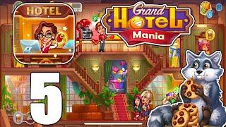 Grand Hotel Mania - Gameplay Walkthrough Part 5 - All Levels 14 to 15 Android iOS