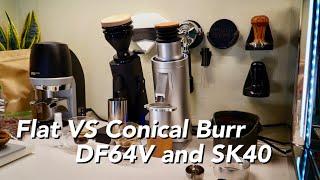 Flat VS Conical Burrs for Espresso - The Turin Showdown