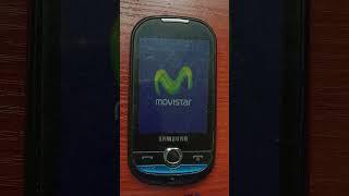 Samsung GT-M3710 - startup and shutdown retake #oldphones #shorts