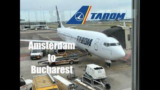 First time flying on Tarom  Amsterdam to Bucharest Economy