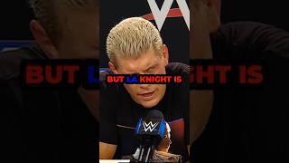 ⭐️Cody Rhodes Picks LA Knight As Dream Challenger ⭐️ #wwe #codyrhodes #shorts