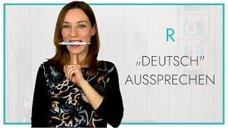 Das R deutsch aussprechen - so gehts