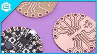 Doubled-Sided PCBs  CNC MIlling