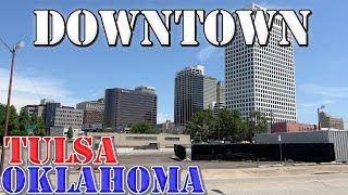 Tulsa - Oklahoma - 4K Downtown Drive
