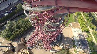 Abseiling the ArcelorMittal Orbit at the Queen Elizabeth Olympic Park
