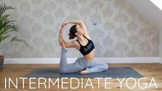 40 MIN INTERMEDIATE YOGA FLOW  Full Body Strength & Flexibility