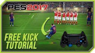 PES 2017 Free Kick Tutorial PS3 PS4