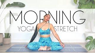 10 Min Beginner Friendly Morning Yoga Stretch - FEEL AMAZING