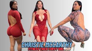 Christie McCarthy The Captivating Journey of an American Plus Size Thick Curvy Fitness Model Wiki