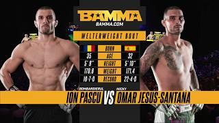 BAMMA 32 Ion Pascu vs Omar Jesus Santana