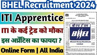 BHEL ITI भर्ती 2024 BHEL ITI Apprentice 2024 BHEL Haridwar Apprentice Form 2024 ITI Apprentice