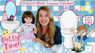 Learn To Potty Train with Ms. LoLo Potty Training for Toddlers  Learn First Words Sign & More