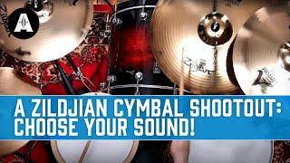 A Zildjian Cymbal Shootout -  A Custom Vs. K Custom Dark