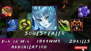 HoN  Mid Wars  Soulstealer  NahIdWin  1844 MMR