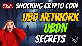 The Shocking UBD Network Coin UBDN Secrets  Cryptocurrency New Crypto Token Facts Trading Guide