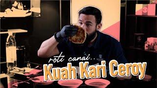 Roti canai cicah kari sambil makan sambil berdiri..Mamu food critics episode 24