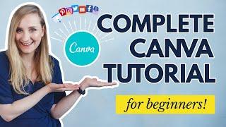 How To Use Canva For BEGINNERS FULL Canva Tutorial 2023