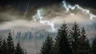 10 Hours Rain & Thunder  Rainstorm Sounds for Sleep Studying or Relaxation  Nature White Noise