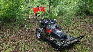 Is this Brush Mower really built farmtrail tough? Lets beat it up