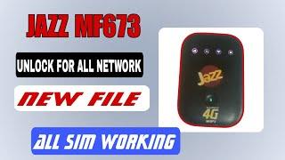 JAZZ MF673 M10 All Versions Unlock   JAZZ MF673 Cloud Unlock New File