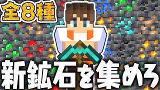 全8種の新鉱石を集めるまで終われませんアプデ追加の隠れブロックマイクラ実況Part342【マインクラフト】