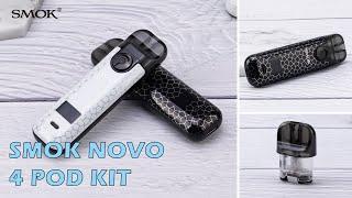 SMOK Novo 4 Pod Kit  No Leaking New LP1 coils  Elegomall
