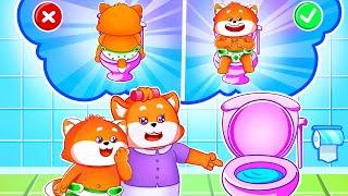 Potty Training Song  Healthy Habit Songs  Funny Kids Songs And Nursery Rhymes by Lucky Zee Zee