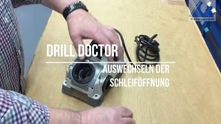 Bohrerschleifgerät Drill Doctor Schleiföffnung ersetzen
