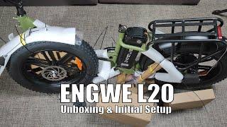 ENGWE L20 eBike Unboxing and Install - Watch This First