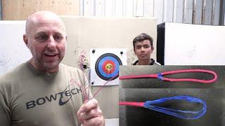 Recurve Archery - Do different string styles make a difference?