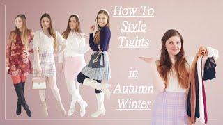 How to Style Tights  AutumnWinter  Marlenes Style Diary