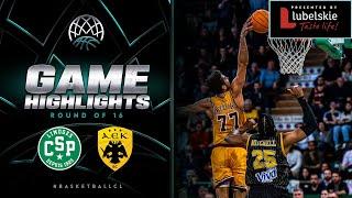 Limoges CSP v AEK  Round of 16 Week 4  Highlights - Basketball Champions League 202223