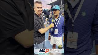 Zubin Mehta Interview MLP San Clemente 2023 Super Final #shorts #pickleball