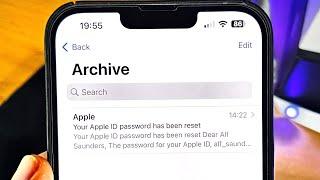 ANY iPhone How To Access Archived Emails