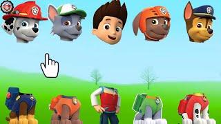 PAW Patrol  Match The Head #1  Video For Kids  FHD