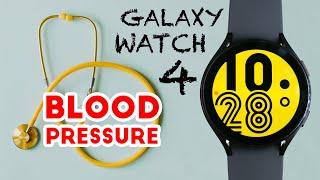 Galaxy Watch 4 Scientific Blood Pressure Test