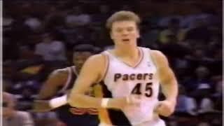 Rik Smits 20ptsScuffle vs Knicks 1992